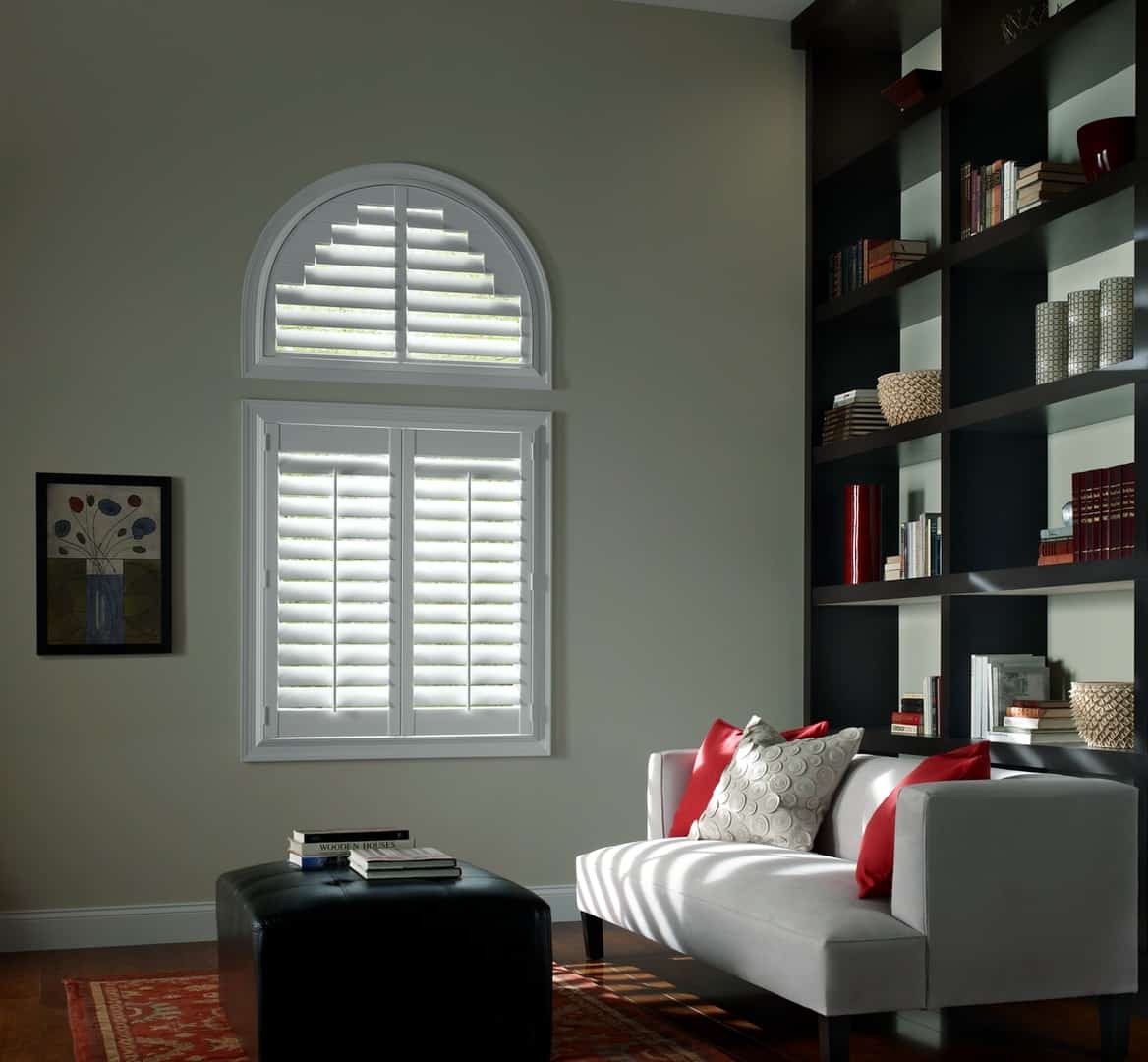 Palm Beach™ Polysatin™ Shutters near Pittsburgh, Pennsylvania (PA) and other summer window treatments for homes.