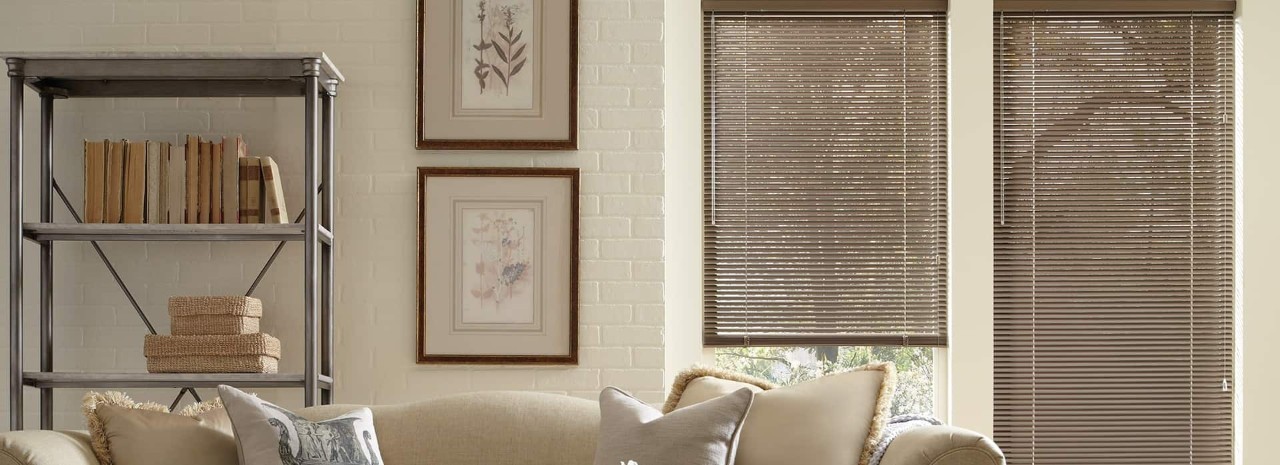 Benefits of aluminum blinds, Hunter Douglas Modern Precious Metals® Aluminum Blinds near Monroeville, Pennsylvania (PA)