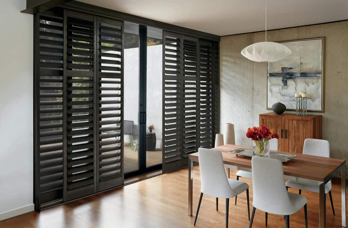 Hunter Douglas NewStyle® Hybrid Shutters faux wood window shutters and shades near Monroeville, Pennsylvania (PA).