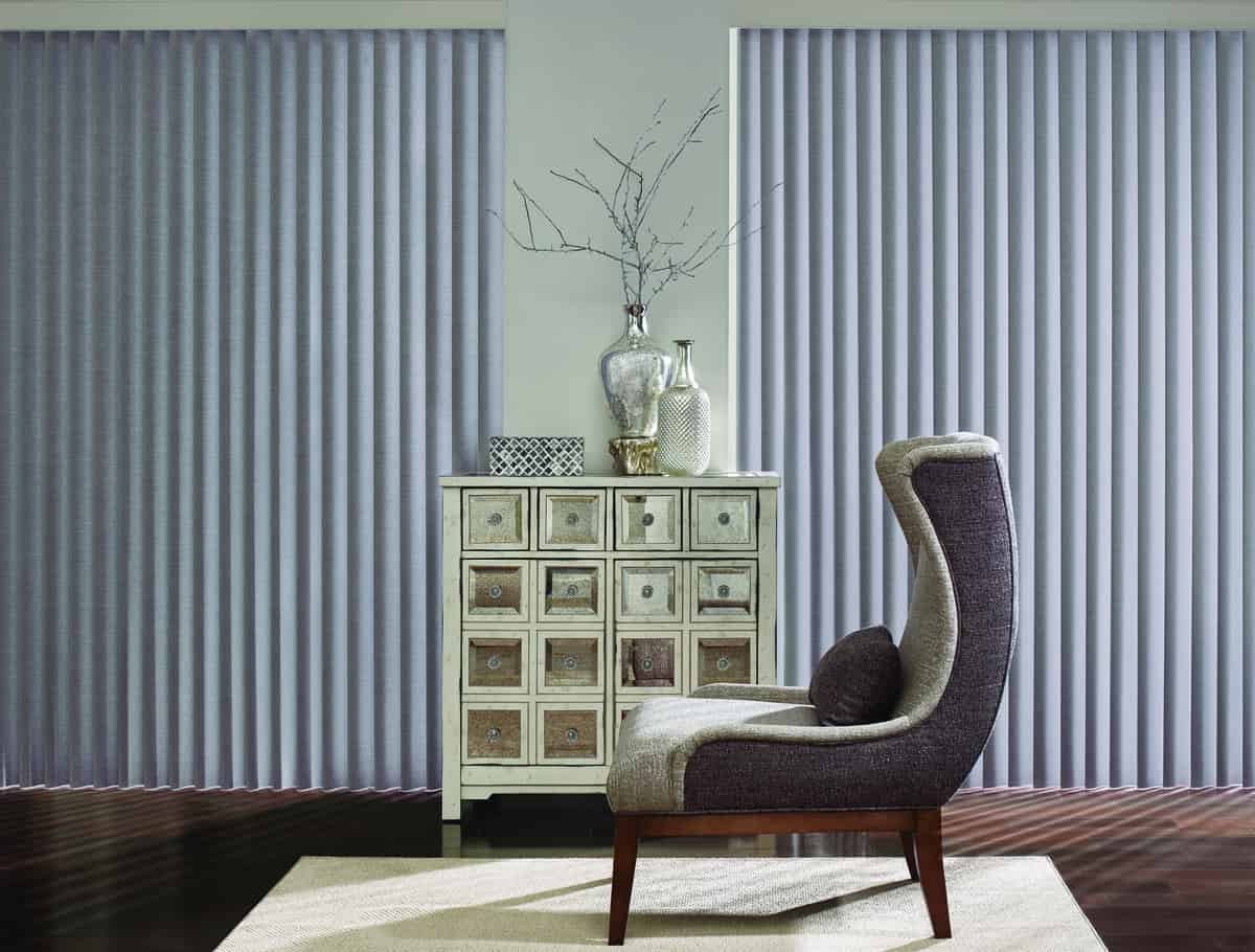 Hunter Douglas Cadence® Soft Vertical Blinds, vertical blinds for windows,  near Monroeville, Pennsylvania (PA).