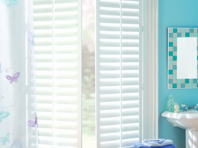 Palm Beach™ Polysatin™ Shutters near Pittsburgh, Pennsylvania (PA) and other custom shutters for homes.